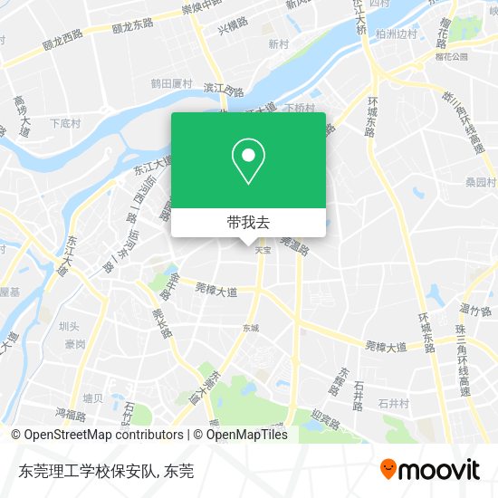 东莞理工学校保安队地图