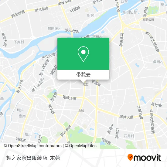 舞之家演出服装店地图