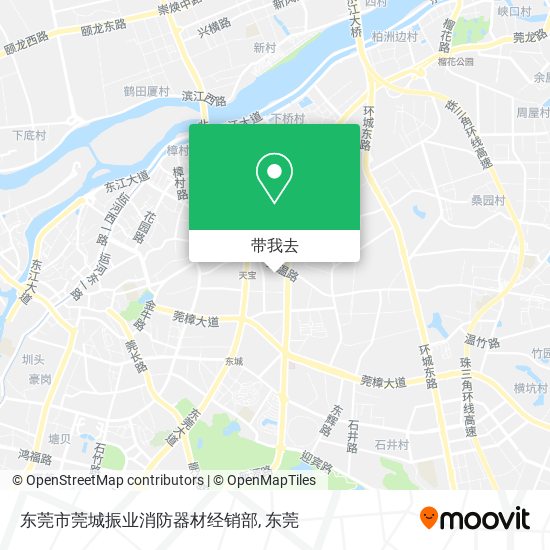 东莞市莞城振业消防器材经销部地图