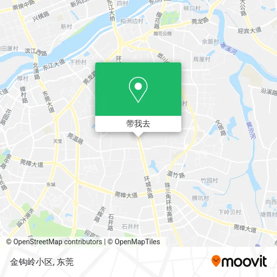 金钩岭小区地图