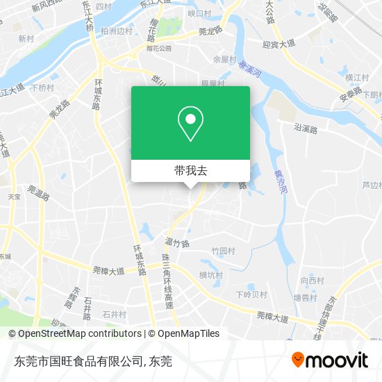 东莞市国旺食品有限公司地图