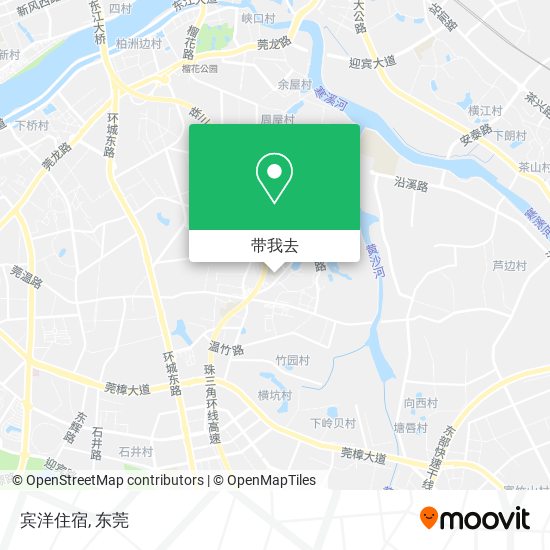宾洋住宿地图