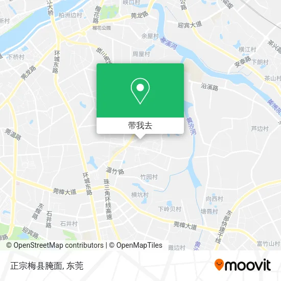 正宗梅县腌面地图