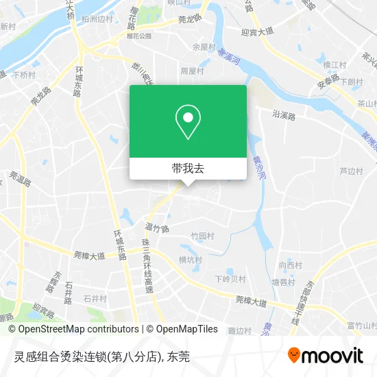 灵感组合烫染连锁(第八分店)地图