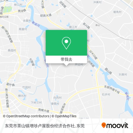 东莞市茶山镇增埗卢屋股份经济合作社地图