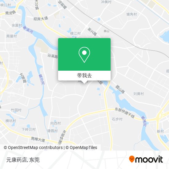 元康药店地图