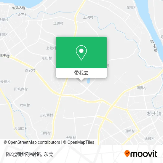 陈记潮州砂锅粥地图