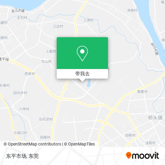 东平市场地图