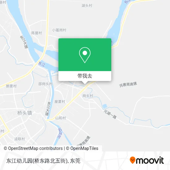 东江幼儿园(桥东路北五街)地图