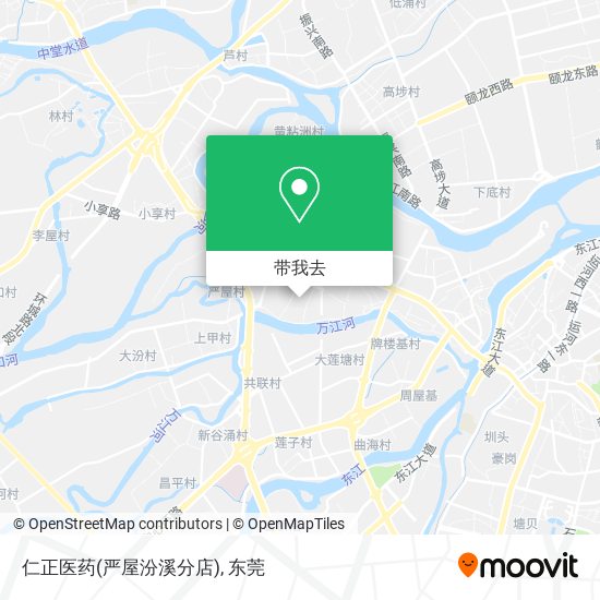 仁正医药(严屋汾溪分店)地图