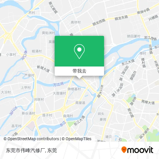 东莞市伟峰汽修厂地图