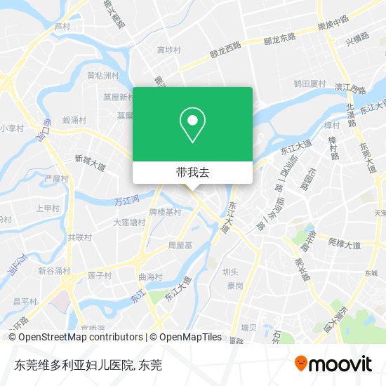 东莞维多利亚妇儿医院地图