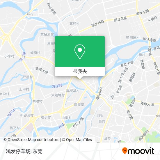 鸿发停车场地图