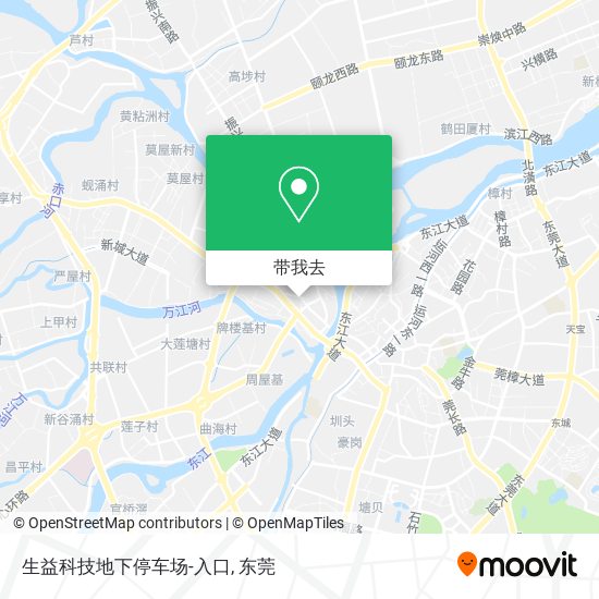 生益科技地下停车场-入口地图