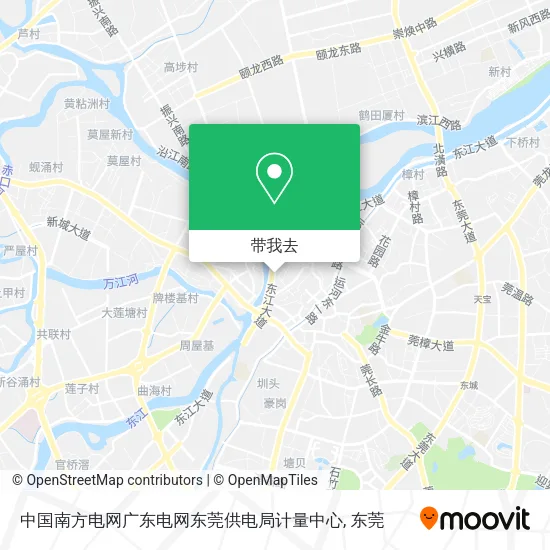 中国南方电网广东电网东莞供电局计量中心地图