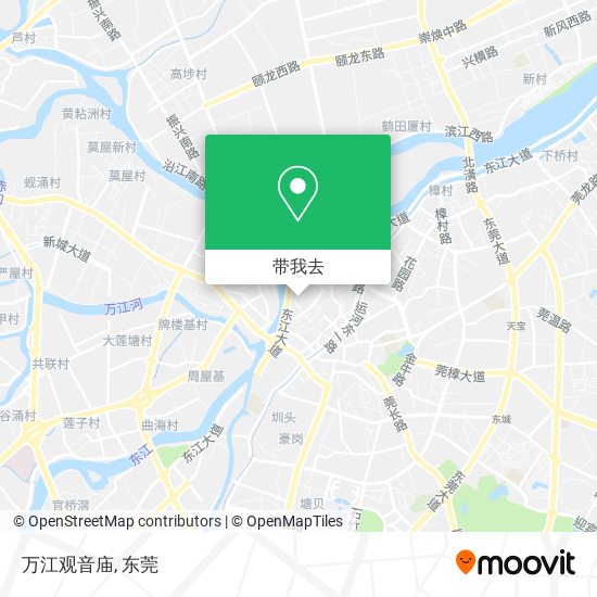 万江观音庙地图