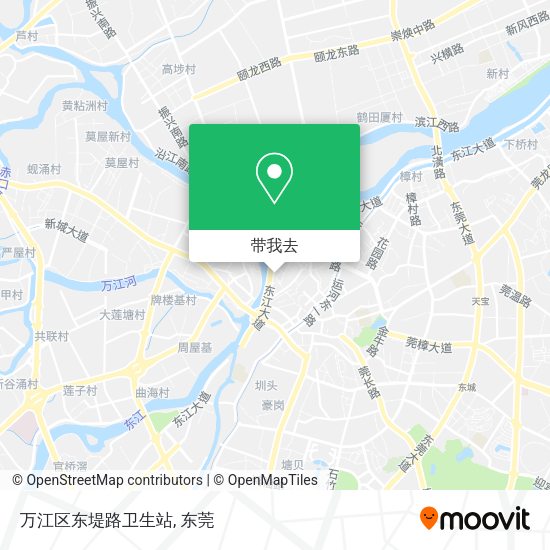 万江区东堤路卫生站地图