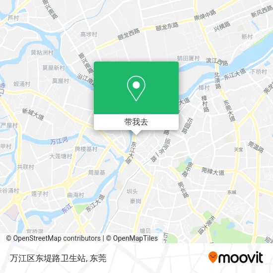 万江区东堤路卫生站地图