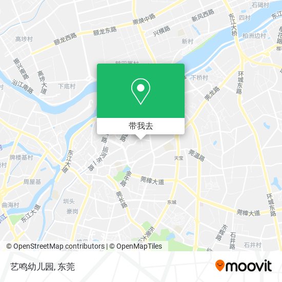 艺鸣幼儿园地图