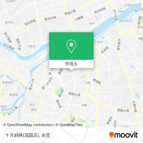 十月妈咪(花园店)地图