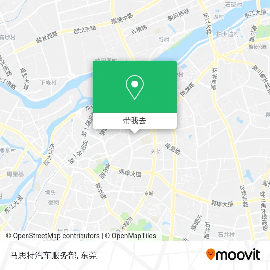 马思特汽车服务部地图