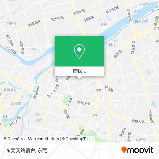东莞宾馆宿舍地图
