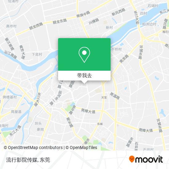 流行影院传媒地图