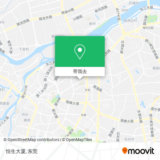恒生大厦地图