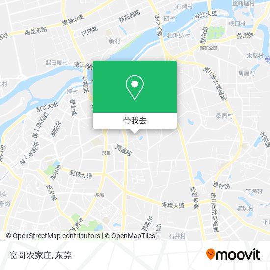 富哥农家庄地图