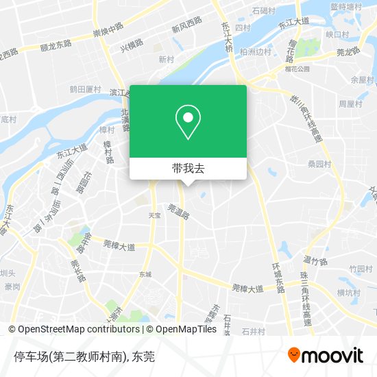 停车场(第二教师村南)地图