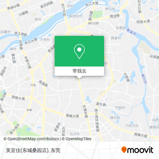 美宜佳(东城桑园店)地图