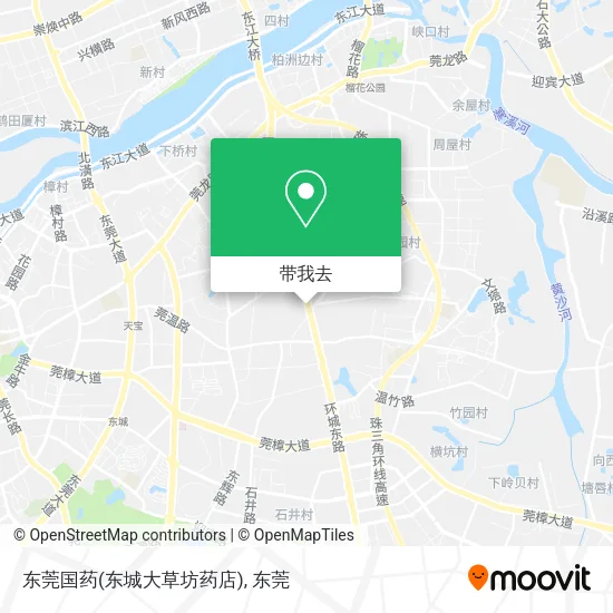 东莞国药(东城大草坊药店)地图
