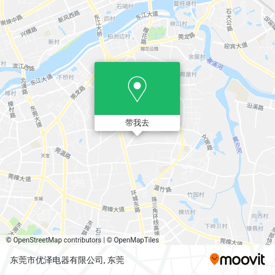 东莞市优泽电器有限公司地图