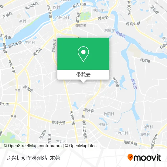 龙兴机动车检测站地图
