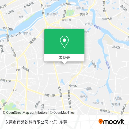 东莞市伟盛饮料有限公司-北门地图