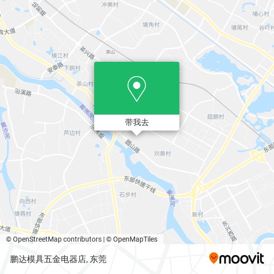 鹏达模具五金电器店地图