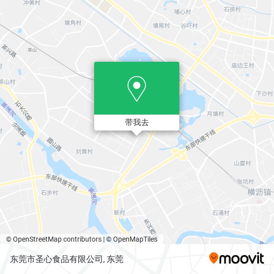 东莞市圣心食品有限公司地图