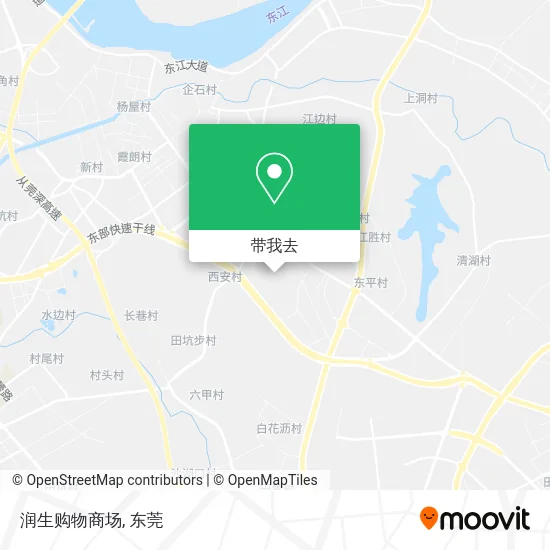 润生购物商场地图