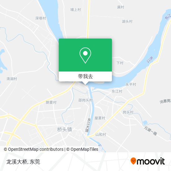 龙溪大桥地图
