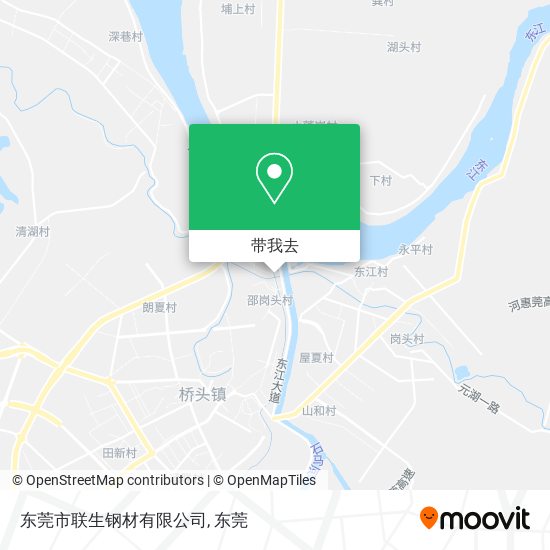 东莞市联生钢材有限公司地图