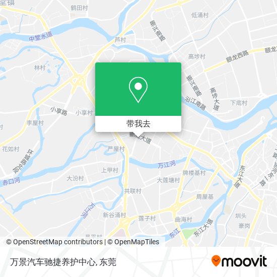 万景汽车驰捷养护中心地图