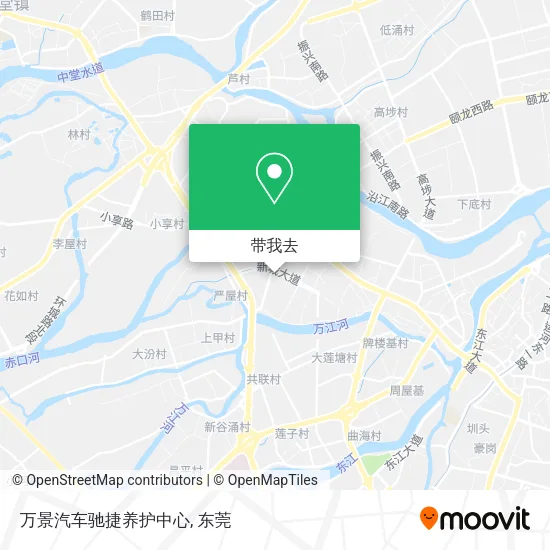 万景汽车驰捷养护中心地图