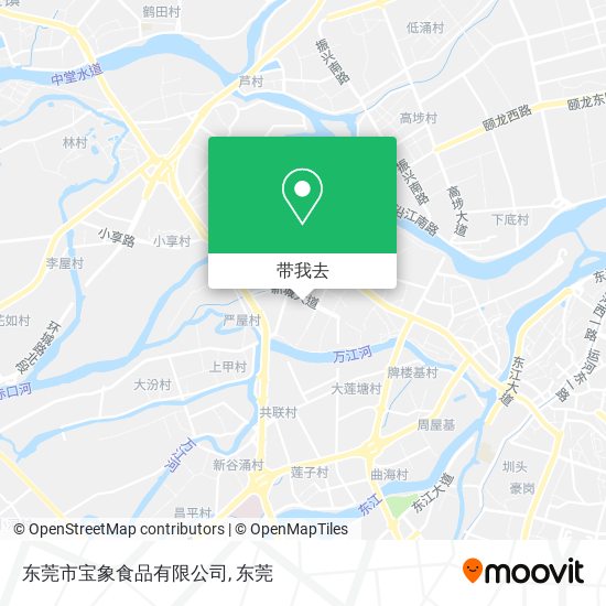 东莞市宝象食品有限公司地图