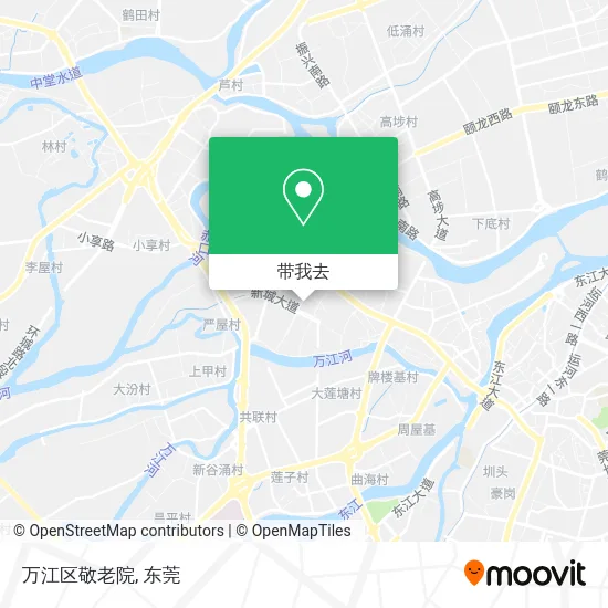 万江区敬老院地图