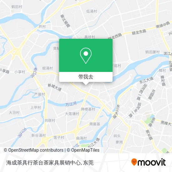 海成茶具行茶台茶家具展销中心地图