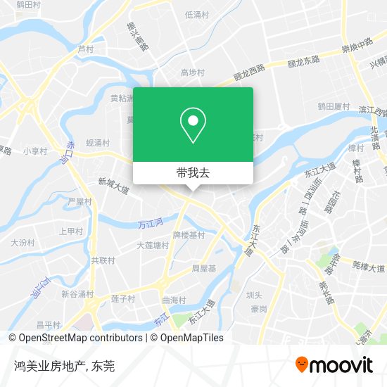鸿美业房地产地图