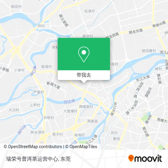瑞荣号普洱茶运营中心地图