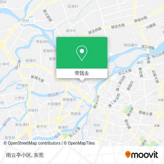 雨云亭小区地图