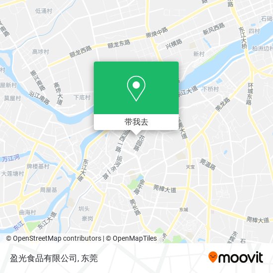 盈光食品有限公司地图
