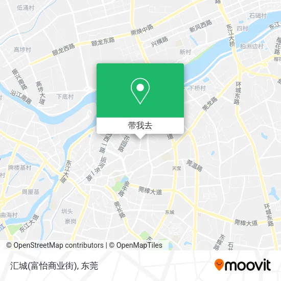 汇城(富怡商业街)地图